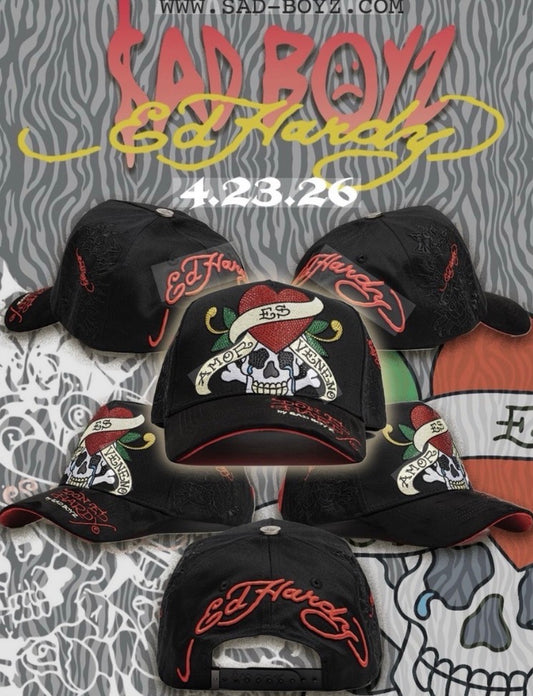 AMOR ES VENENO JUNIOR H solo gorra